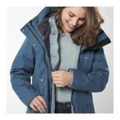 Lafuma LAPLAND - Parka Femme Ink Blue -Vêtements de sport outdoor-Lafuma 5124265 14980473 thickbox