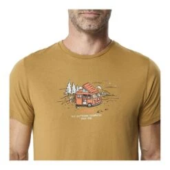 Lafuma ADVENTURE - Tee-shirt Homme Gold Umber -Vêtements de sport outdoor-Lafuma 5811313 17236035 thickbox