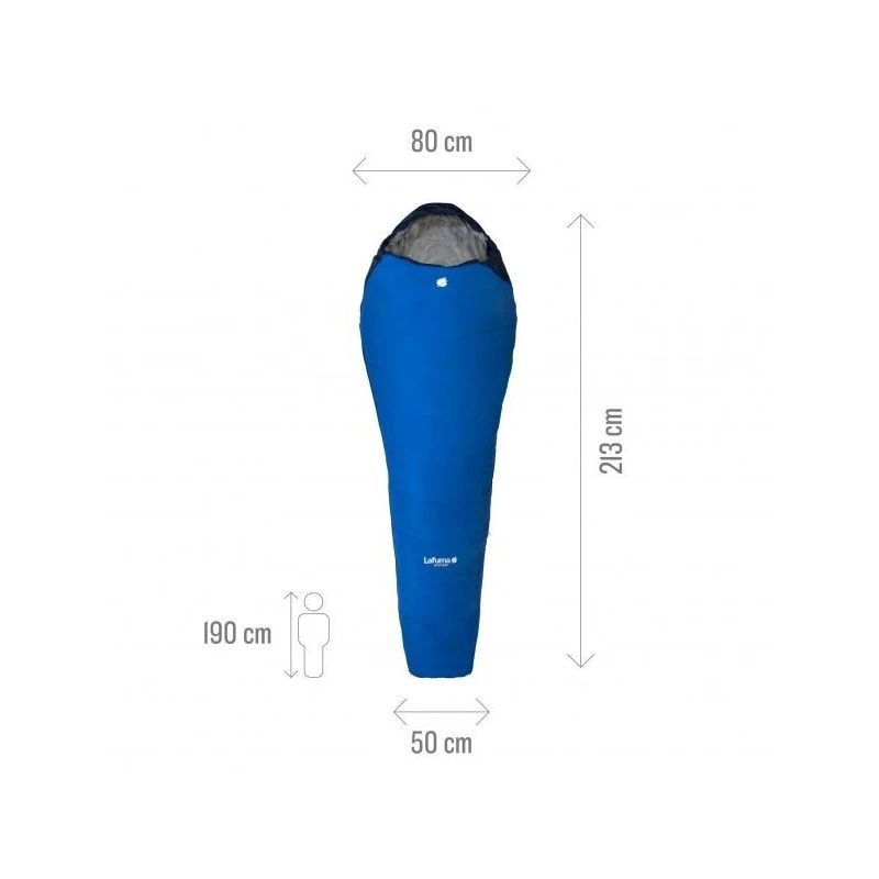 Sac De Couchage LAFUMA Active 10 (Azur Bleu) 6 Sac De Couchage LAFUMA Active 10 (Azur Bleu) – Image 4