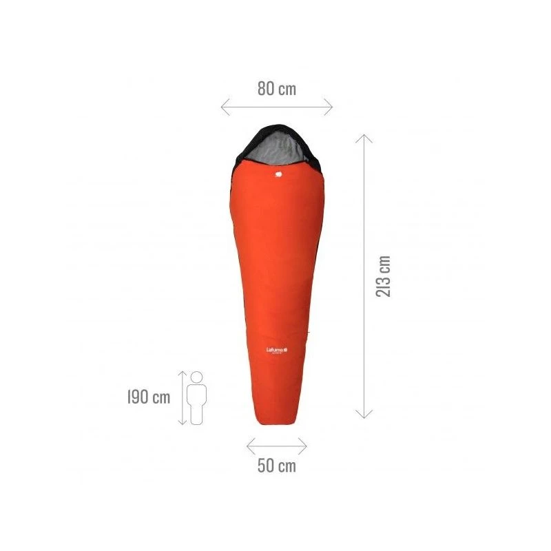 Sac De Couchage LAFUMA Active 10 (Orange) 6 Sac De Couchage LAFUMA Active 10 (Orange) – Image 4